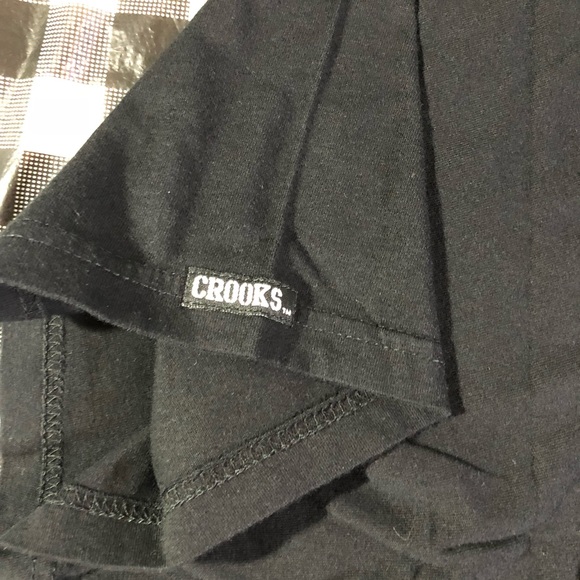 Crooks & Castles Cafe Biker Chick With Tags Black - Picture 4 of 7